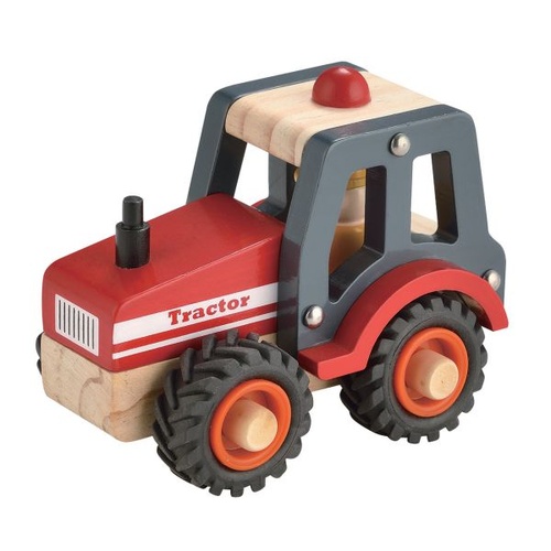 Wooden Wheelie Vehicle - Tractor