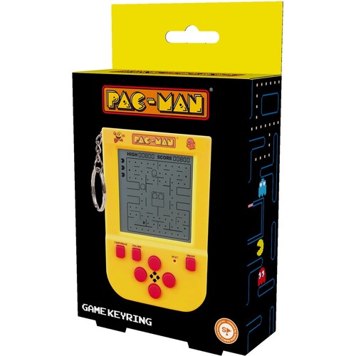 Pac-Man Game Keyring