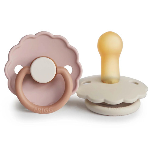 FRIGG Daisy Dummies (Set Of 2) - Size 2 - Biscuit/Cream