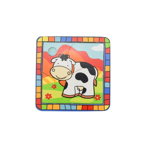 Small Cow Puzzle - 4 Pieces