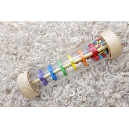 Wooden Rainmaker Rattle