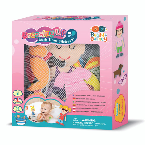 Dressing Up Bath Time Stickers