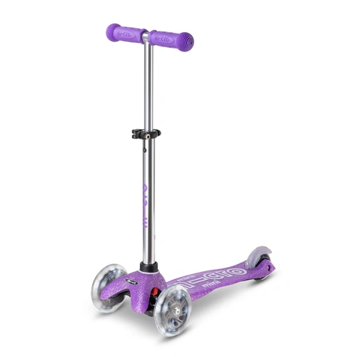 Micro Mini Deluxe Fairy Glitter Led Scooter - Purple