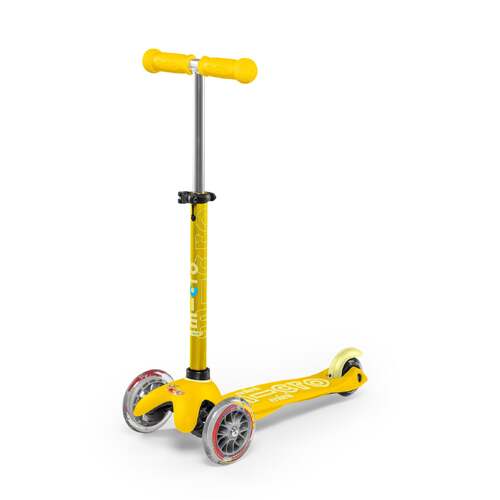 Mini Micro Deluxe 3 Wheel Scooter - Yellow