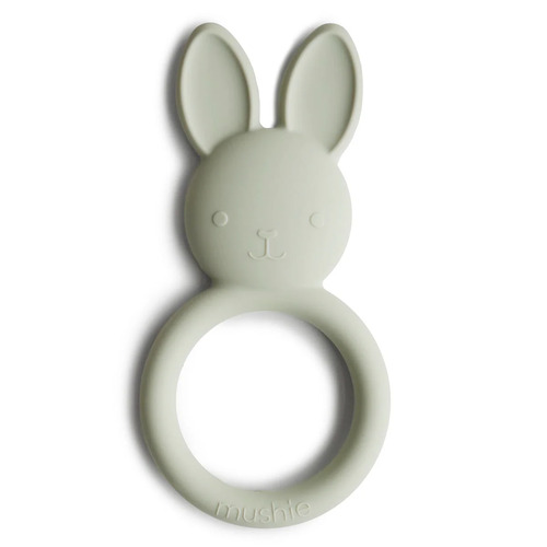 Mushie Bunny Teether - Sage