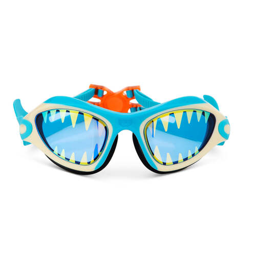 Bling2o Swim Goggles - Megamouth Shark Tooth White