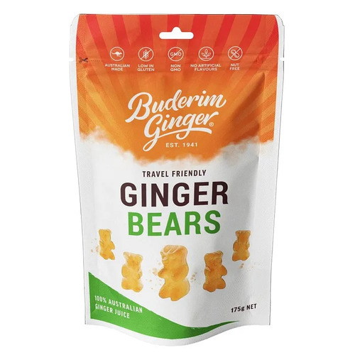 Buderim Ginger Ginger Bears