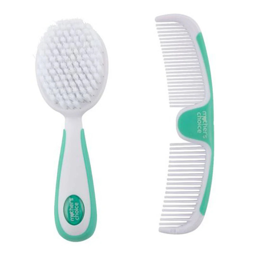 Mother's Choice Easy Grip Brush & Comb