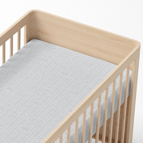 Fitted Cot Sheet - Animal Crackers