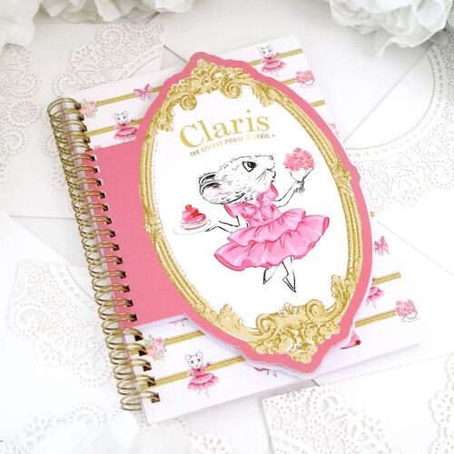 Claris The Mouse A5 Layered Notebook