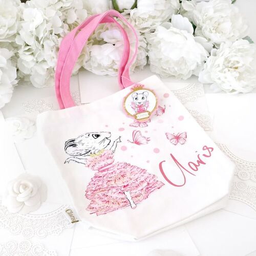 Claris The Mouse Canvas Book Bag