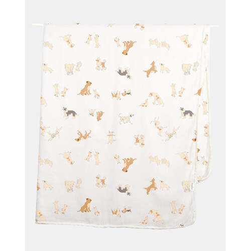 Muslin Wrap - Puppy Love