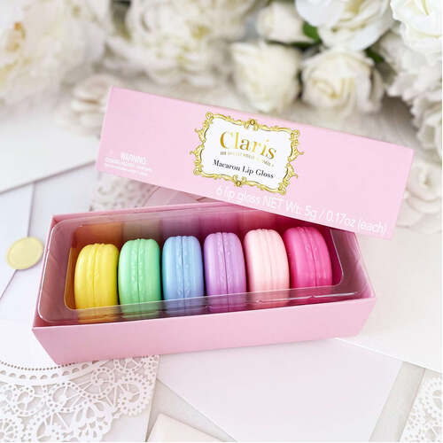 Claris The Mouse Macaron Lip Gloss Set