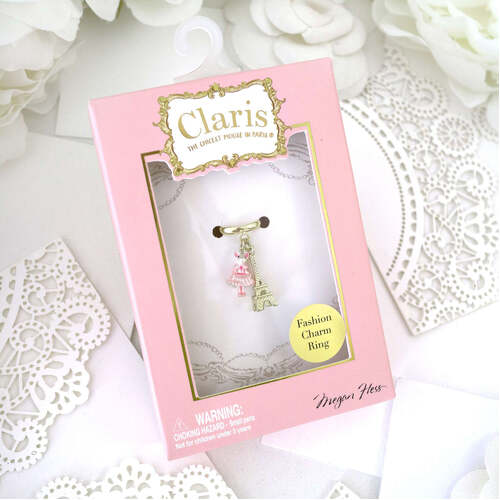 Claris The Mouse Fashion Charm Ring