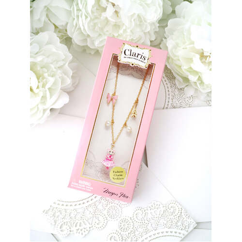 Claris The Mouse Charm Necklace