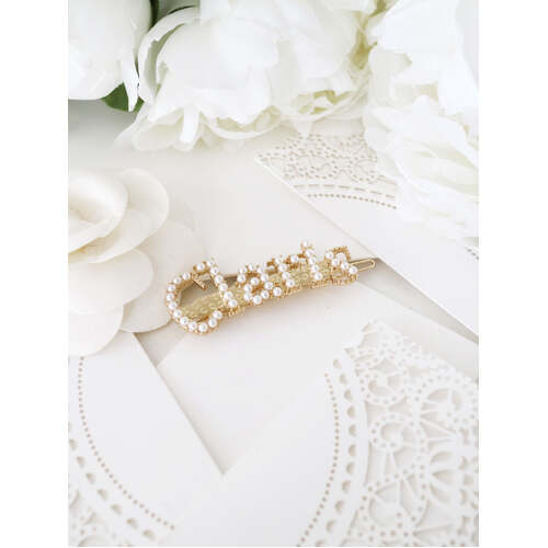 Claris The Mouse Pearl Hair Clip