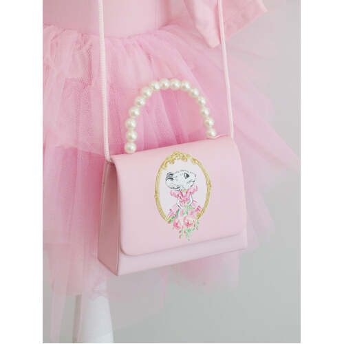 Claris The Mouse Fashion Print Handbag