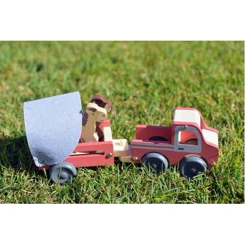 Wooden Truck With Horse Float