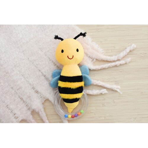 Snuggle Buddy Hunny Bee Ring Rattle