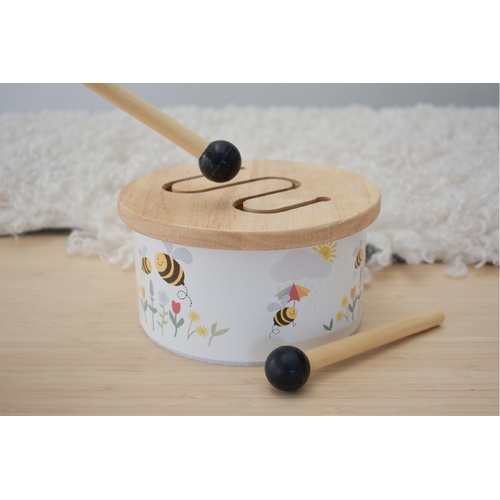 Buzzy Days Wooden Drum