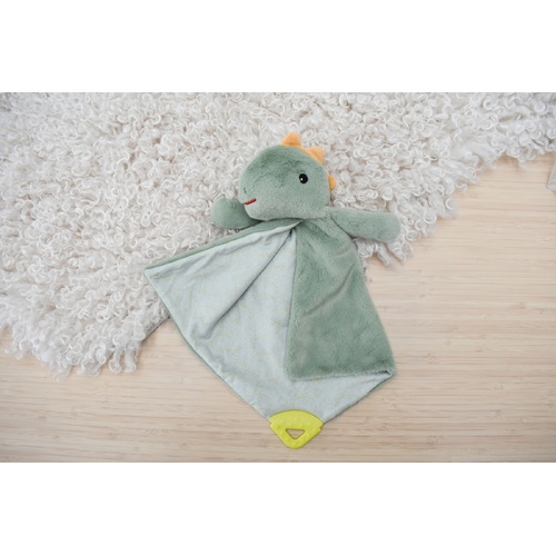 Snuggle Buddy Minty Dino Blanket