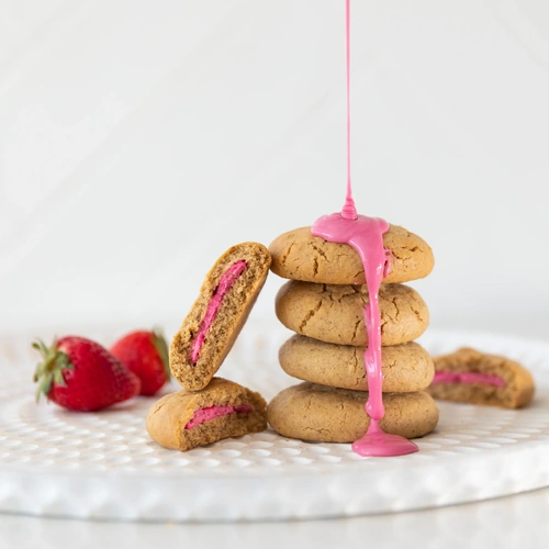 Milky Goodness Lactation Cookies - Strawberry