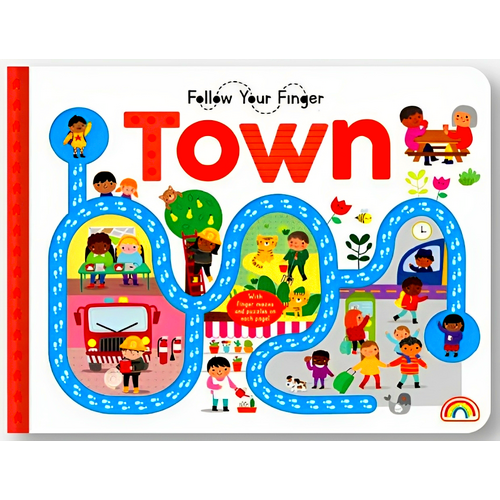 Follow Your Finger Town Book