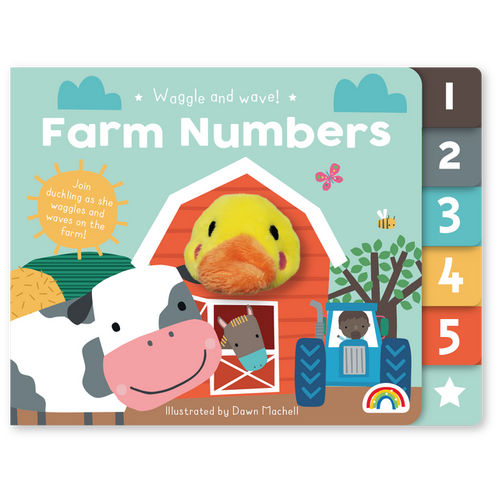 Waggle And Wave Farm Numbers Book