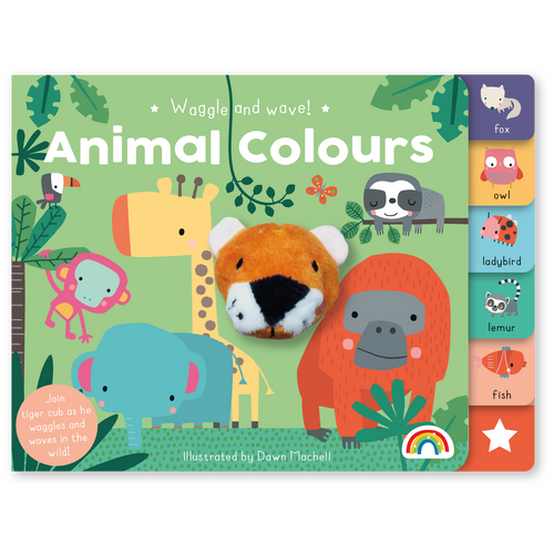 Waggle And Wave Animal Colours Book