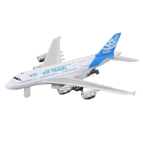 Die Cast Metal Civil Aircraft M380 - Blue