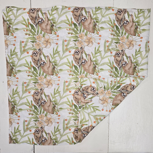 Muslin Baby Wrap - Sloths