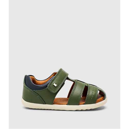 Roam Closed Sandal Step Up - Forest + Navy