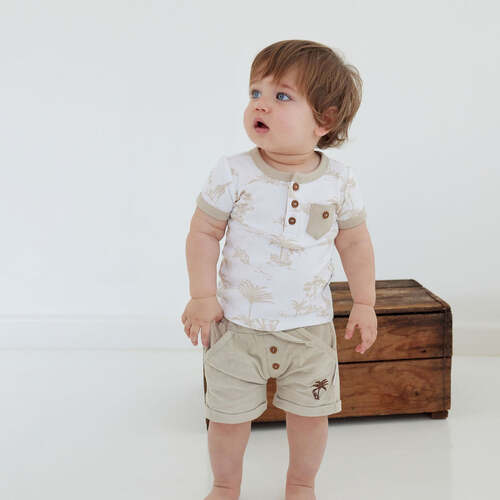 Cord Shorts - Sand