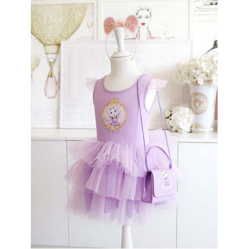 Claris The Mouse Fashion Tulle Dress - Lilac