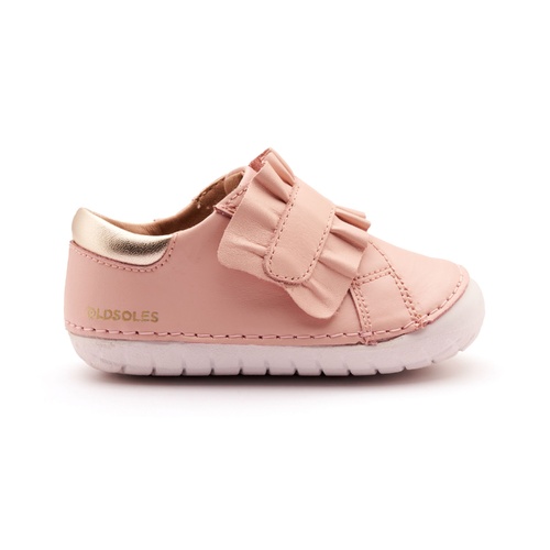 Old Soles Frilly Pave Shoe - Powder Pink/Gold