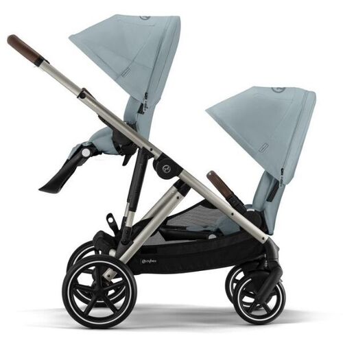 Cybex Gazelle S Pram + Gazelle S Second Seat [Colour: Sky Blue]