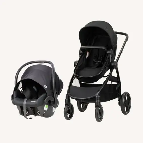 Maxi Cosi Mali Stroller And Maxi Cosi Mico Plus ISOFIX Capsule + Base Travel System Combo