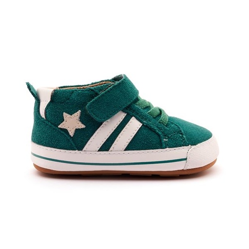 Old Soles Spruce Bub High Top - Emerald Suede/Snow/Sporco