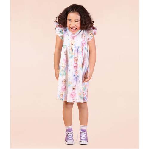 Rock Your Kid Frolic Of Fairies Dress - Cream