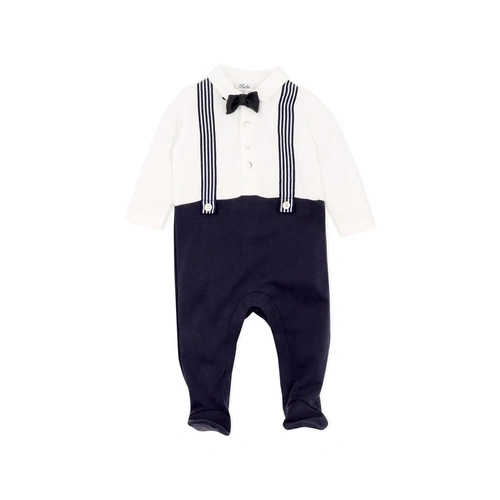 Oliver Gentleman Onesie - Cloud Navy