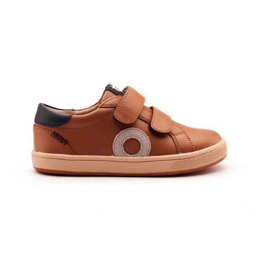 Old Soles Ziggy Kix Shoe - Tan/Navy/Gris Suede