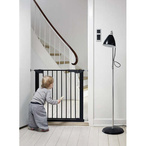 BabyDan Premier True Pressure Fit Gate - Black