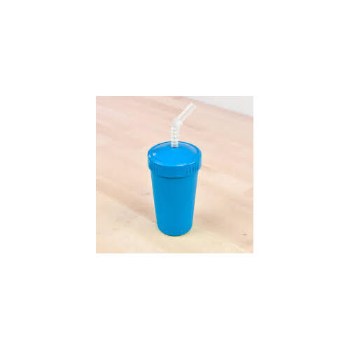 Re-Play Cup With Reusable Straw - Sky Blue
