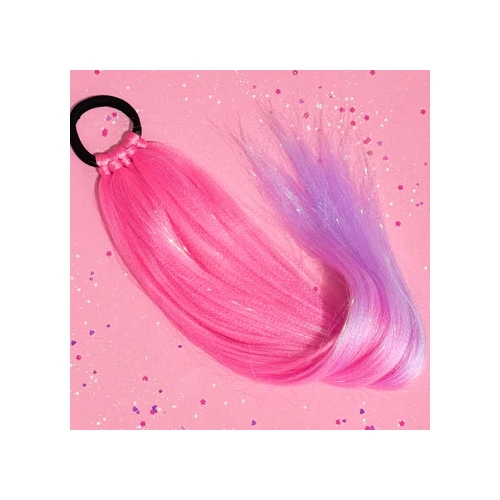 Mini Mermaid Tie-In Ponytail - Strawberry Kisses