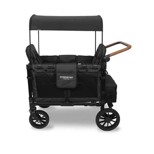 Wonderfold W4 Luxe Quad Wagon – Volcanic Black